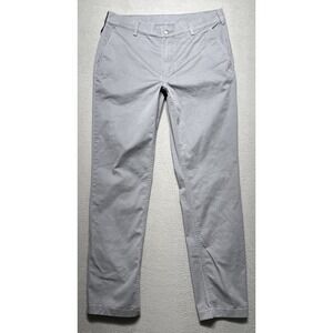 Duluth Trading 40 Grit Flex Twill Slim Pants Men 36x34 (34x33) Gray Utility Work